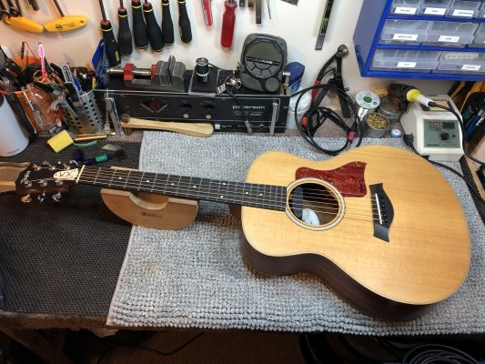 Finished guitar 
