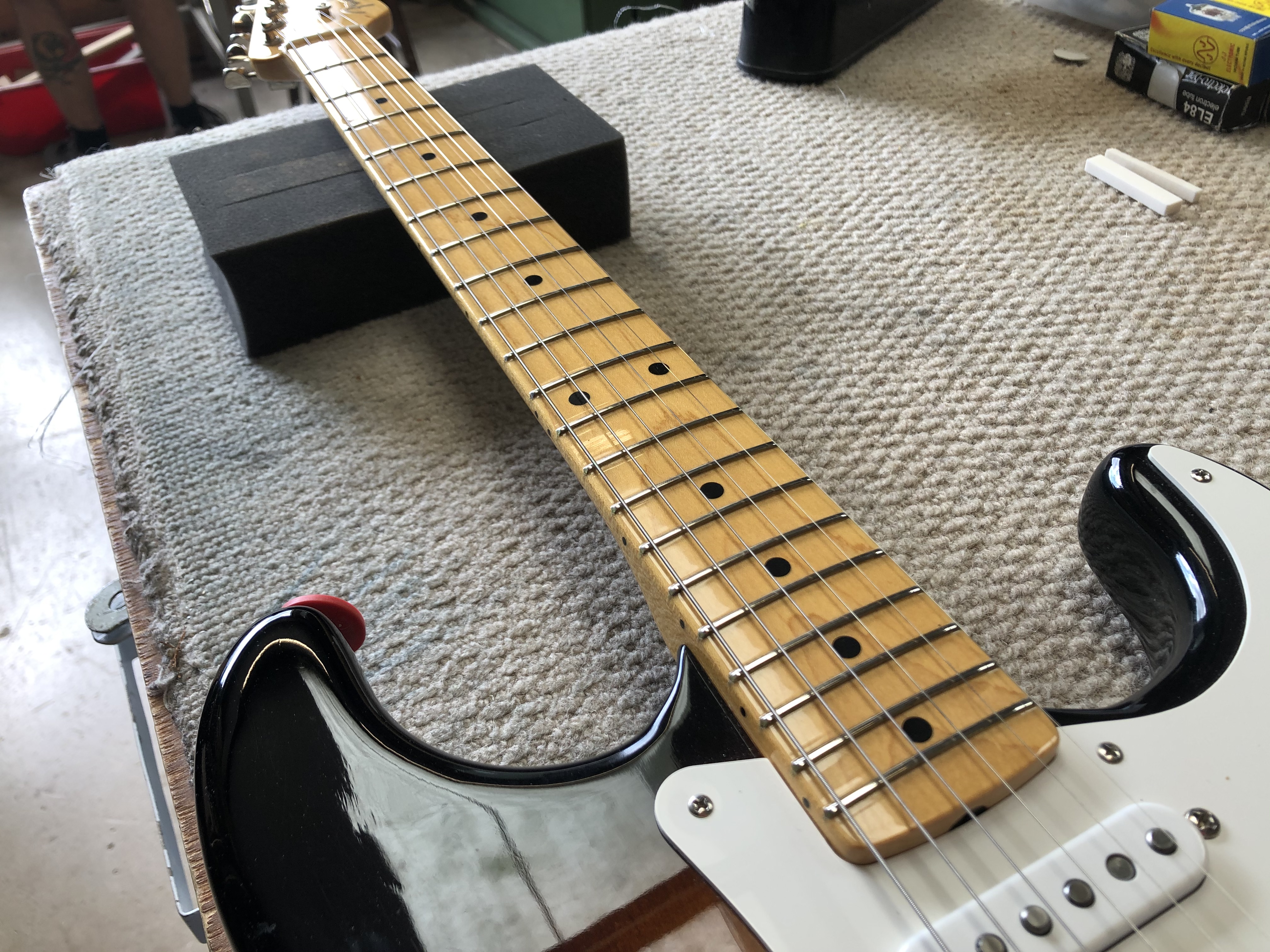 Setup on Fender Stratocaster