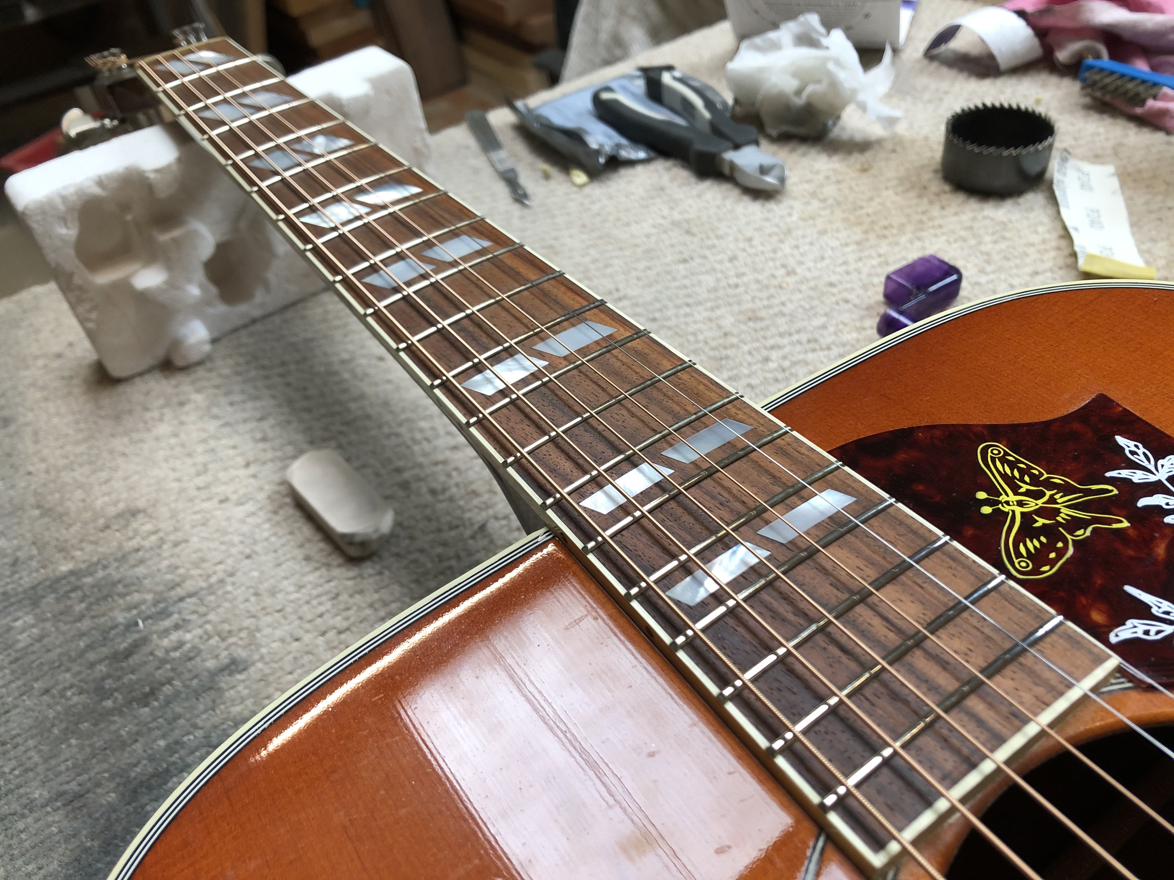 Gibson Hummingbird Setup