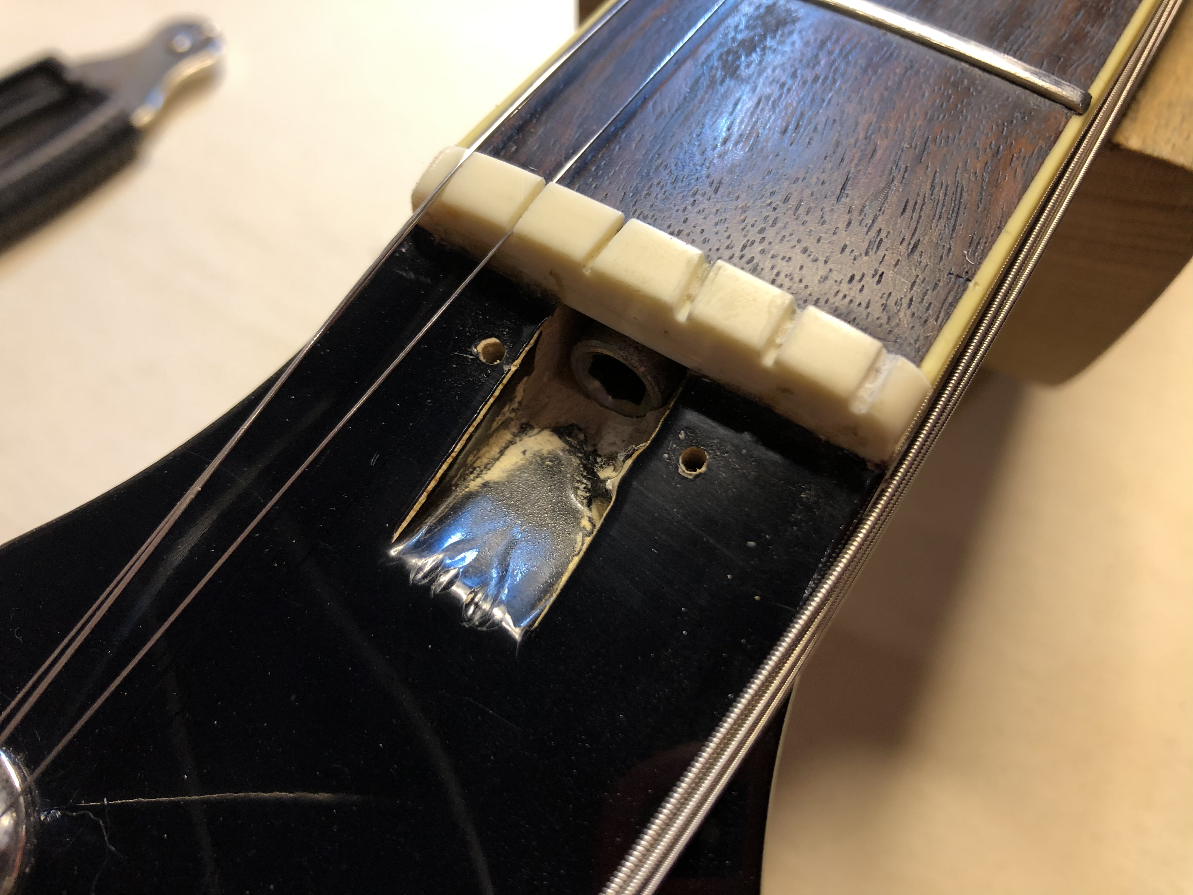 New Nut on Ibanez PF100