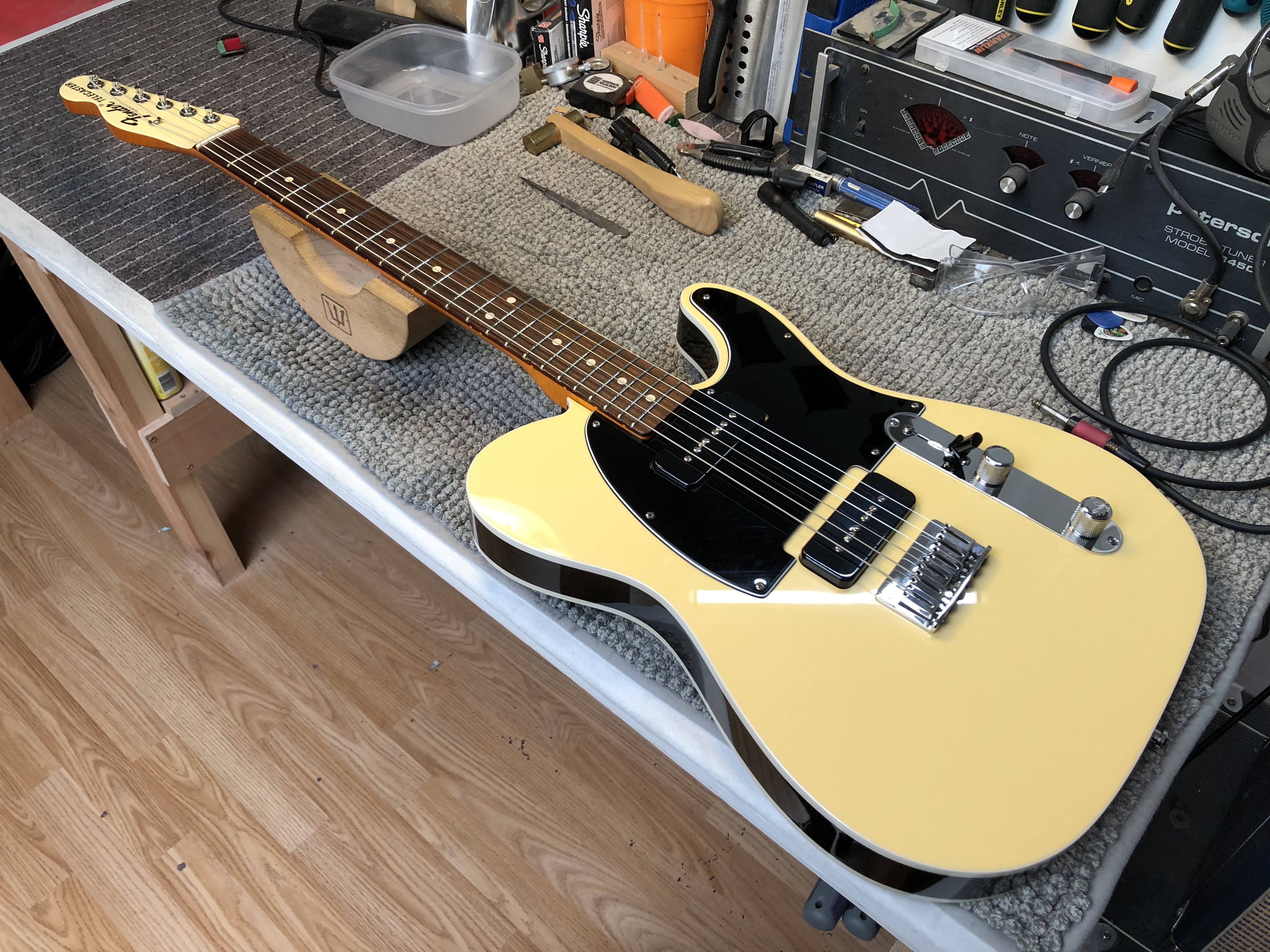 Setup on Custom Shop Fender Telecaster